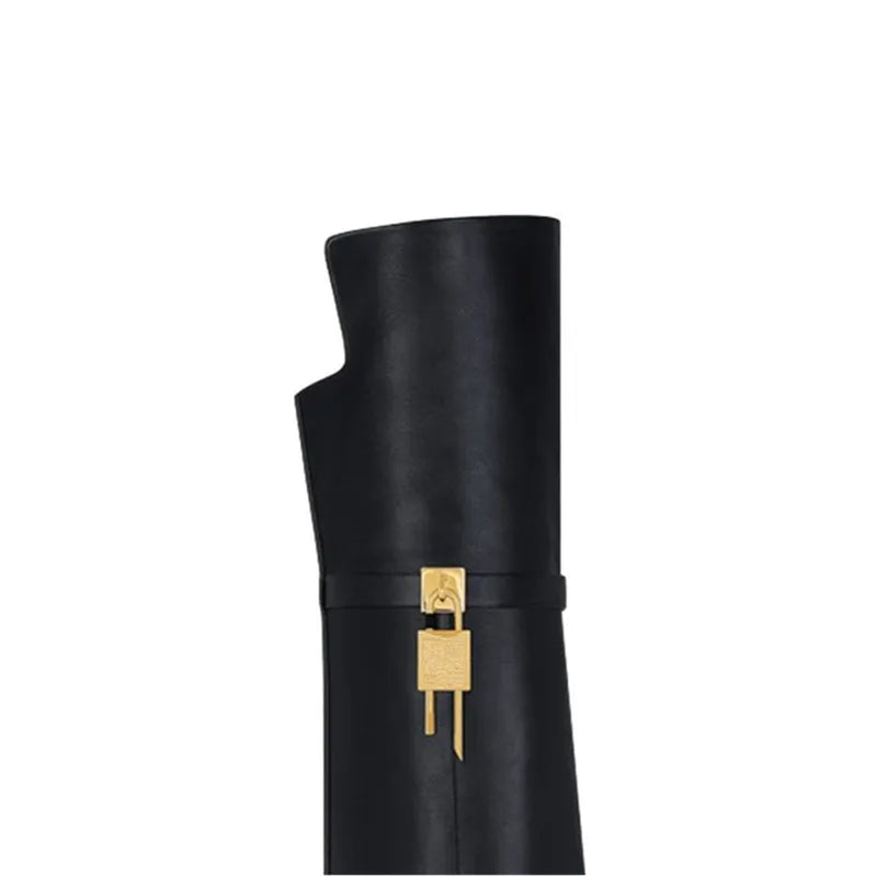 Pointed Toe Long Boots Women High Heels Stiletto Luxury Designer Shoes Slip-on Women's Over-the-knee Boots Trend Knight Boots