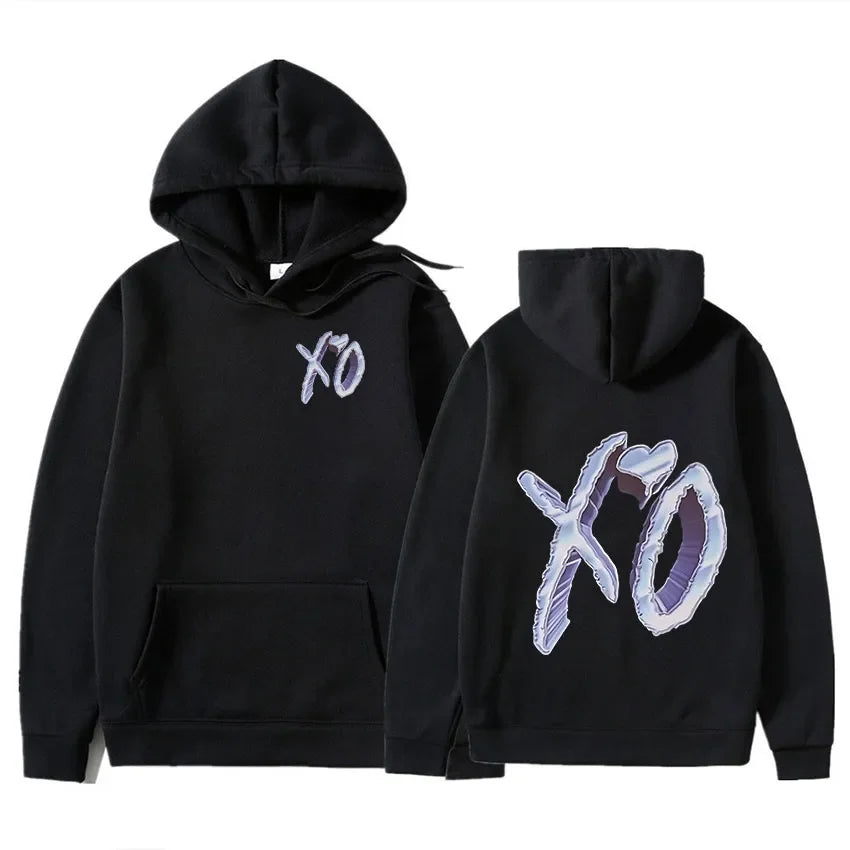 Retro The Weeknd Graphic Hoody After Hours Til Dawn Print Oversized Sweatshirt Men Women Hip Hop Rock Hoodies Gothic Streetwear 747