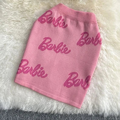 Winter Imitate Mink Wool Hot Fleecing Female Casual Sweater O-neck Long Puff Pink Solid Women Knitted Tops Elastic Pullovers Skirt One Size