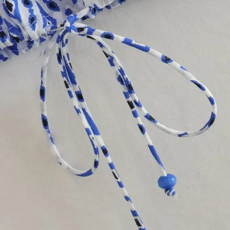 TRAF Women Plaid Print Tops Pants Sets Fashion Summer New Female O-Neck Sleeveless Drawstring Short Top+High Waist Long Trousers