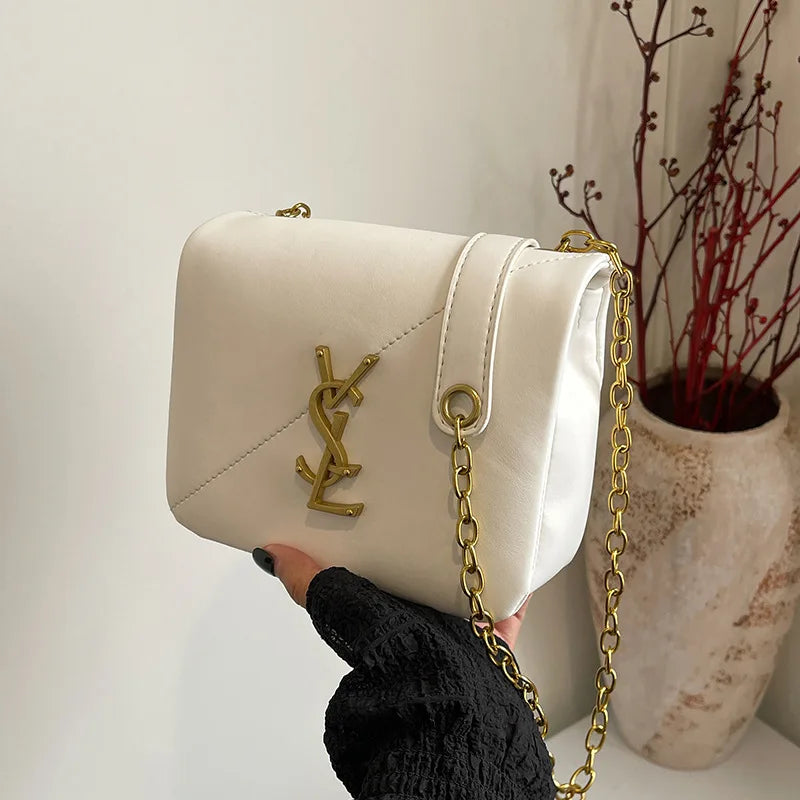 Trendy Mini Bag 2025 New Chic Shoulder Purse for Women, Fashionable Small Crossbody Bag with Chain Strap