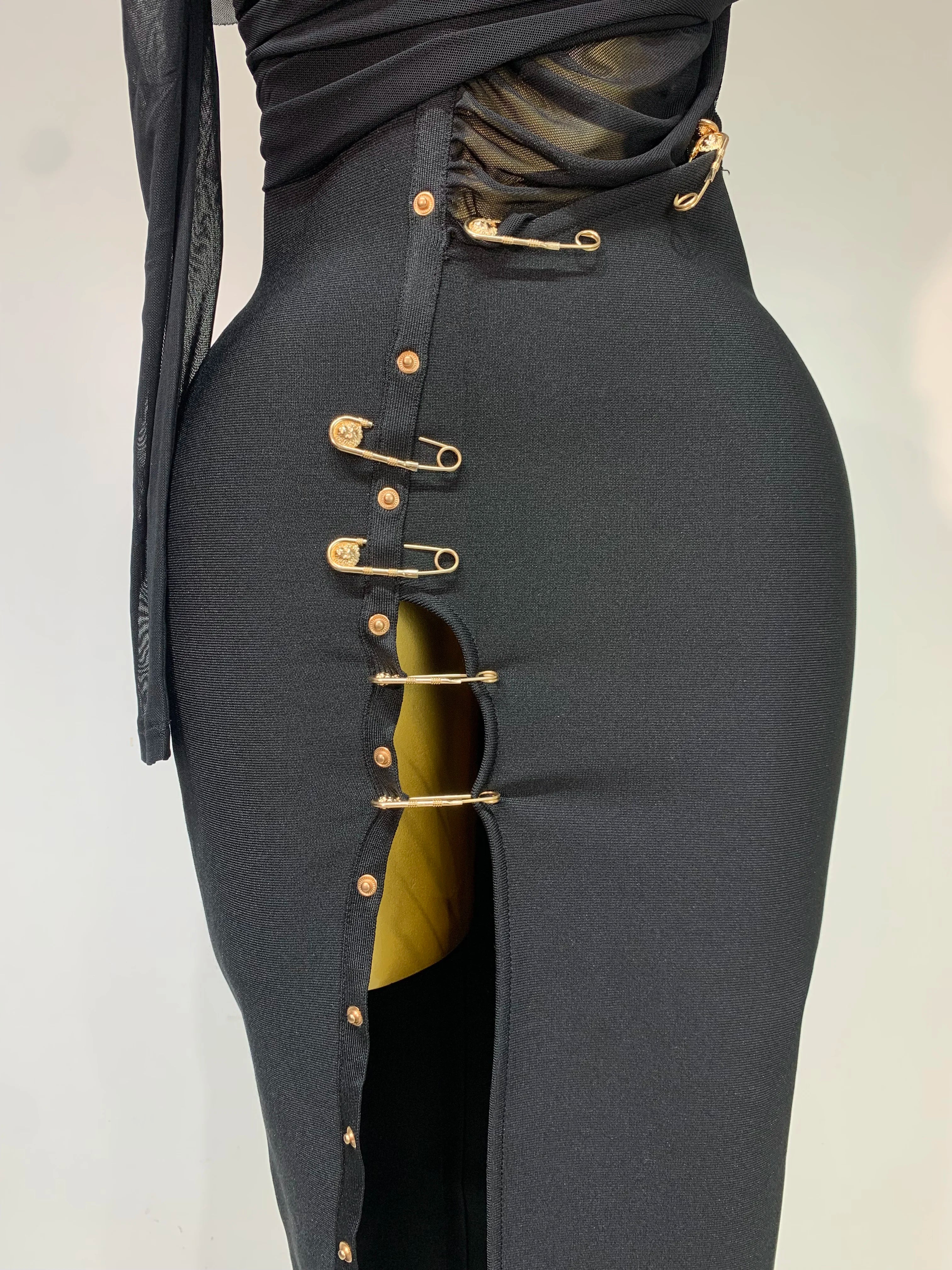 High Quality One Shoulder Long Sleeve Bodycon Bandage Dress Cocktail Evening Party Luxury Birthday Dress Celebrity Prom Gown