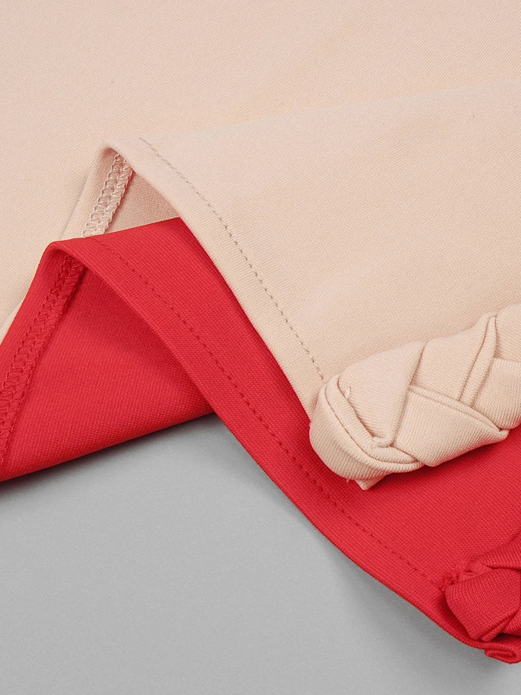 VC Mermaid Dress For Women Sexy Hollow Out See Through Braided Rope High Slit Long Evening Party Dress Vestido