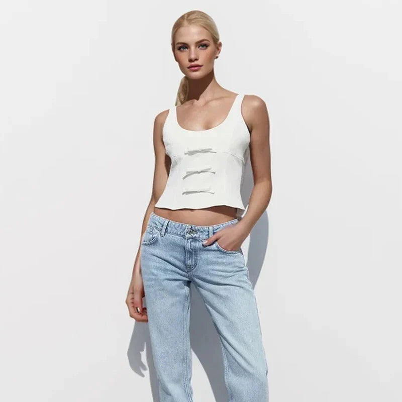 Summer Women's Tops Camis New Fashion Elegant Young Tube Top Women's Camis Chic Street Tops