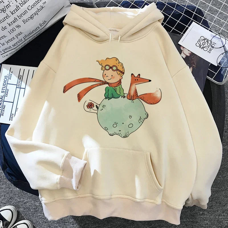 the Little Prince hoodies women streetwear anime sweatshirts Hooded Shirt female japanese sweater 78910