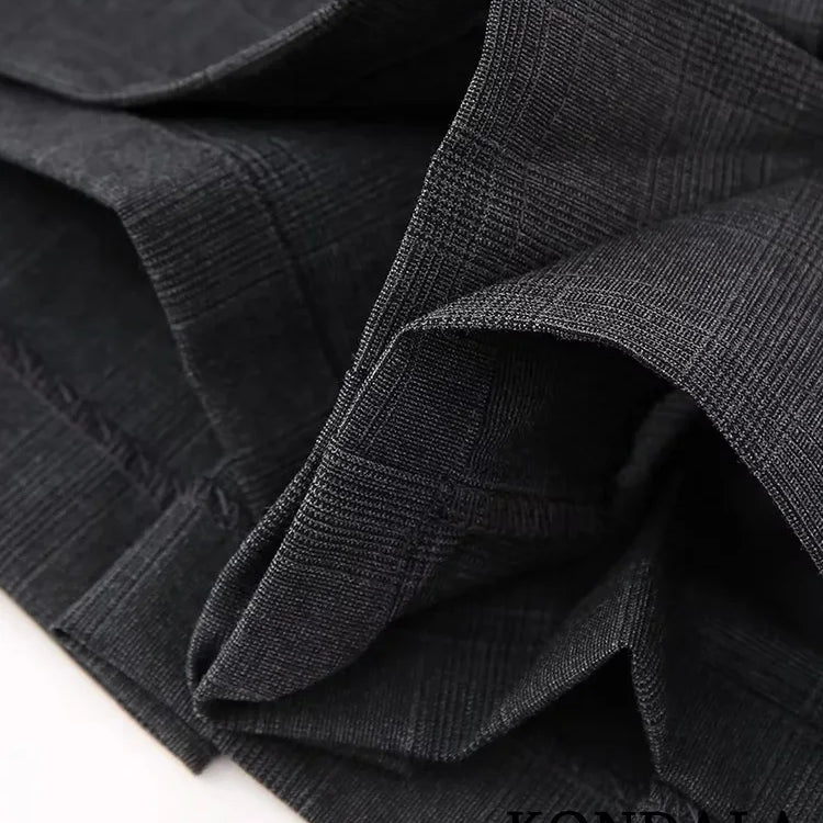 Vintage Casual Chic Women Skirt Solid Short Zipper Straight Short Skirt New Fashion Autumn Holiday Mini Skirt