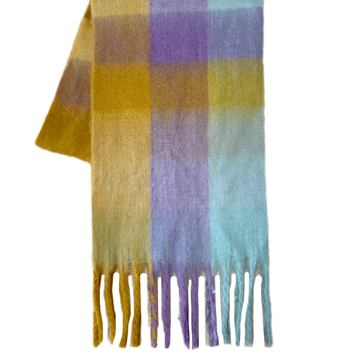 Classic Plaid Scarf Women Autumn Winter Soft Warm Scarf Luxury Long Simple Scarf Thickened Soft Shawl Fashion Accessories PB no tag