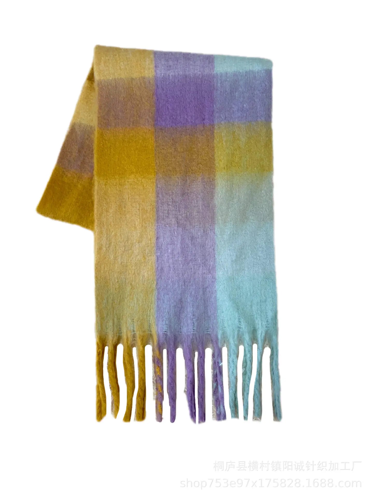 Classic Plaid Scarf Women Autumn Winter Soft Warm Scarf Luxury Long Simple Scarf Thickened Soft Shawl Fashion Accessories PB no tag