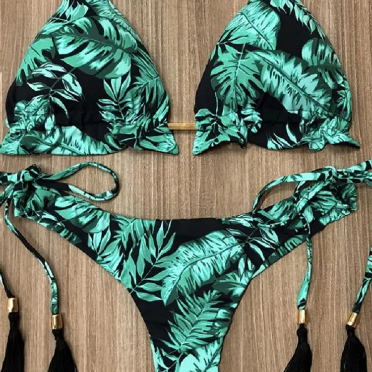 RUOTONGSEPT Bikini Women's Swimsuit 2022 New Swimwear Female Sexy Bikinis Set Push up Swimming for Bathing Suit Women Swimsuits lv ye