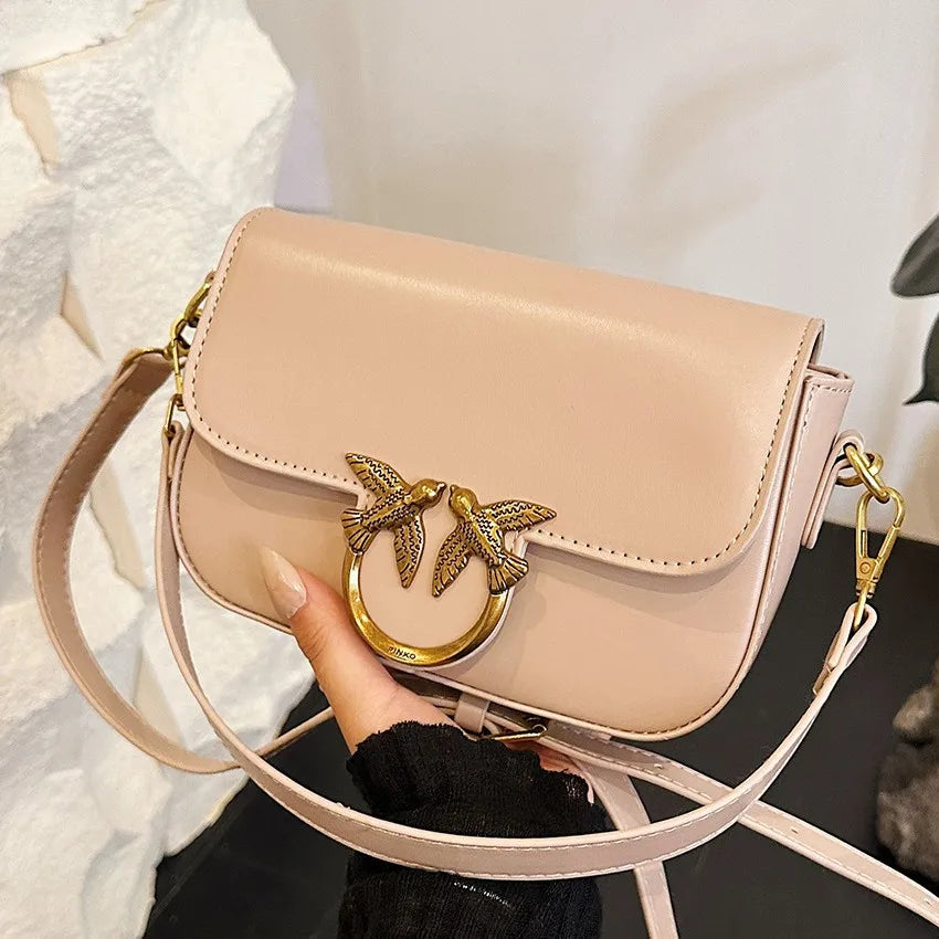 2025 Chic Chain Strap Crossbody Bag for Women, Elegant Shoulder Bag for Daily Commute, Small Niche Designer Purse