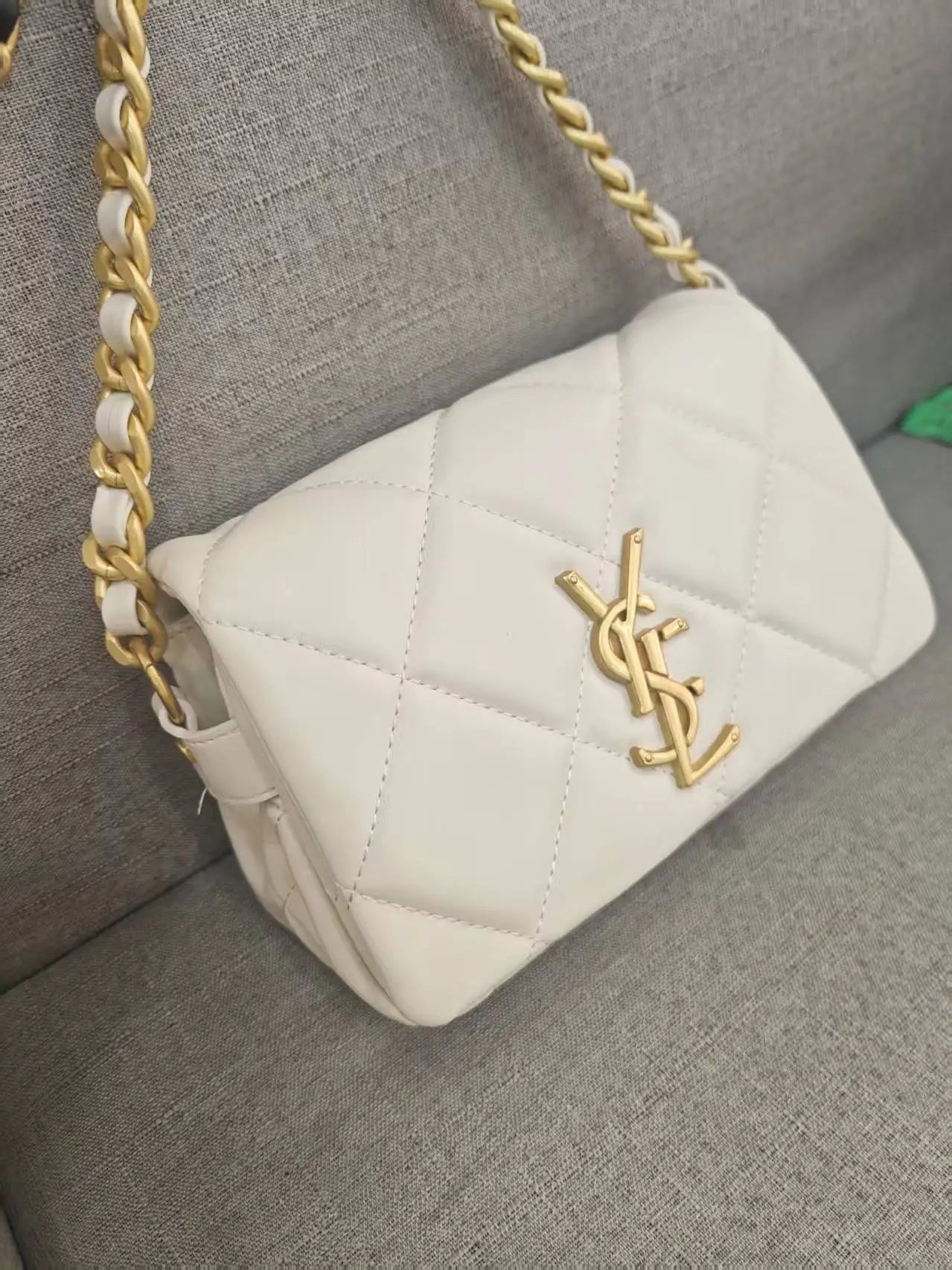 High quality autumn and winter popular frosted leather woolen armpit bag, small fragrant style chain crossbody bag