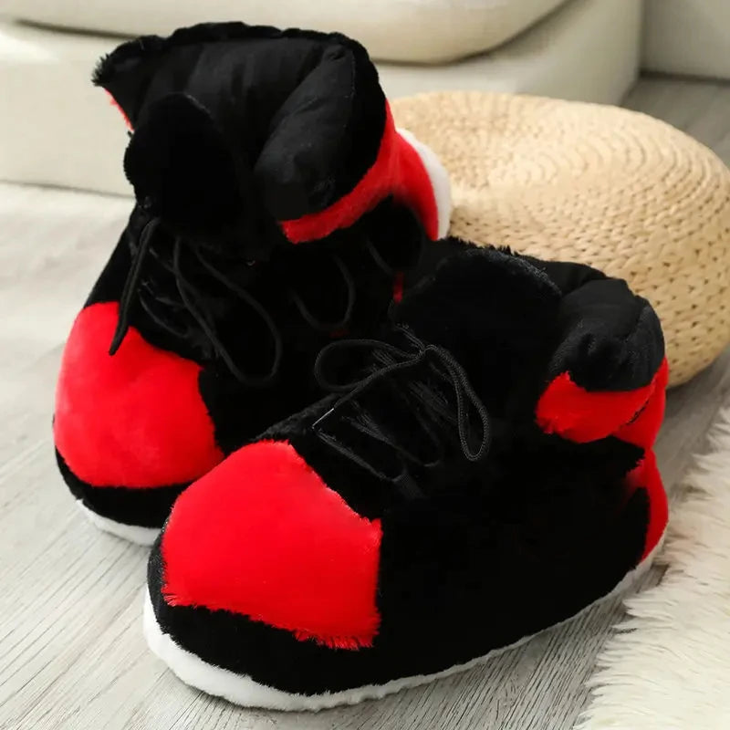 Women/Men Sneakers Unisex Winter Warm Home Slippers One Size Lady Indoor Cotton Shoes Woman House Floor Slippers Fashion Trend 05 One size