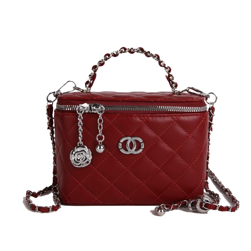 Women's Messenger Bag Leather Made Elegant Classic Shoulder Bag For Ladies Luxury Brand Famous Designer Tote Handbags