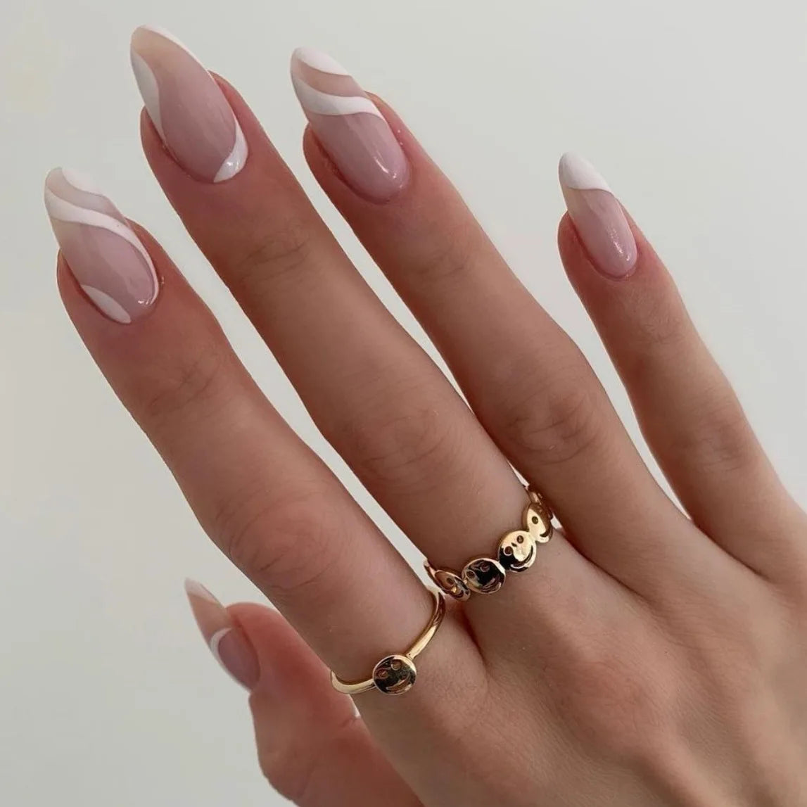 Unhas postiças simples vermelho vinho com cola, comprimento médio, amêndoa, unhas postiças, vestíveis, cabeça redonda, oval, cobertura total