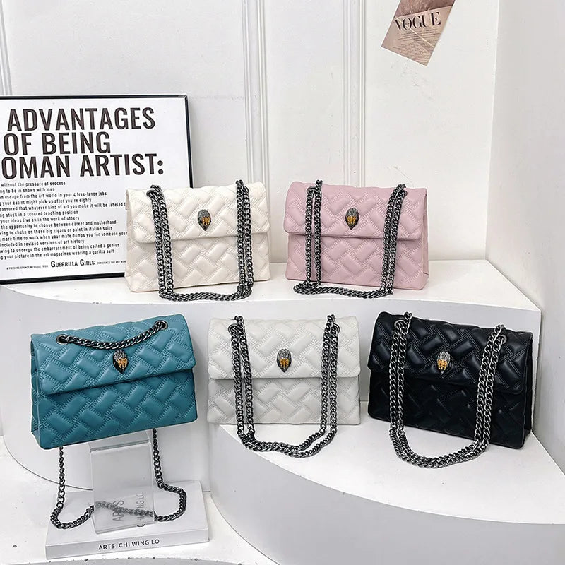 Women's Chain Bag | New Quilted Embroidery, High-Quality Texture, Versatile Shoulder & Crossbody