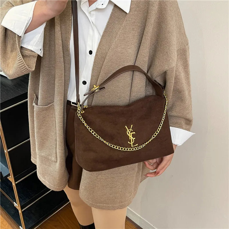 Women's Practical Bag Multiple Pockets Organized Ideal for Storing Wallet Phone Cosmetics and Other Essentials