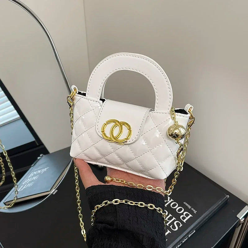 Elegant Women's Leather Shoulder Bag Luxury Designer Tote Crossbody Classic Handbag For Modern Chic Ladies