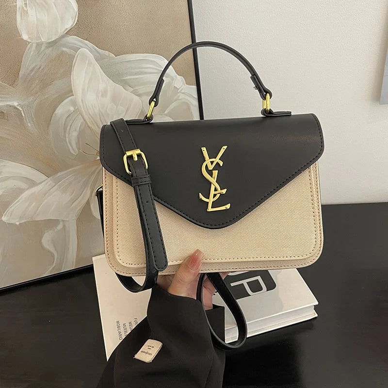 Women's New 2025 Design Sense Small Square Bag Korean Version Fashion Trend High Quality Single Shoulder Crossbody Bag Chain Bag