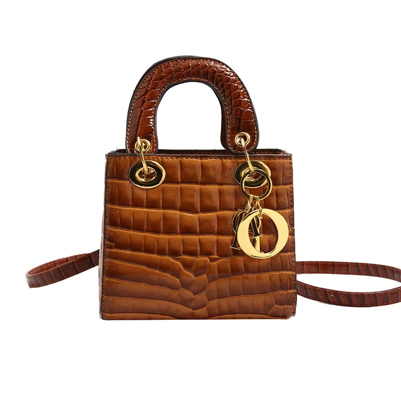 Luxury Brand Women's Leather Messenger Bag For Ladies - Popular Classic Elegant Shoulder Handbag Fashion Item