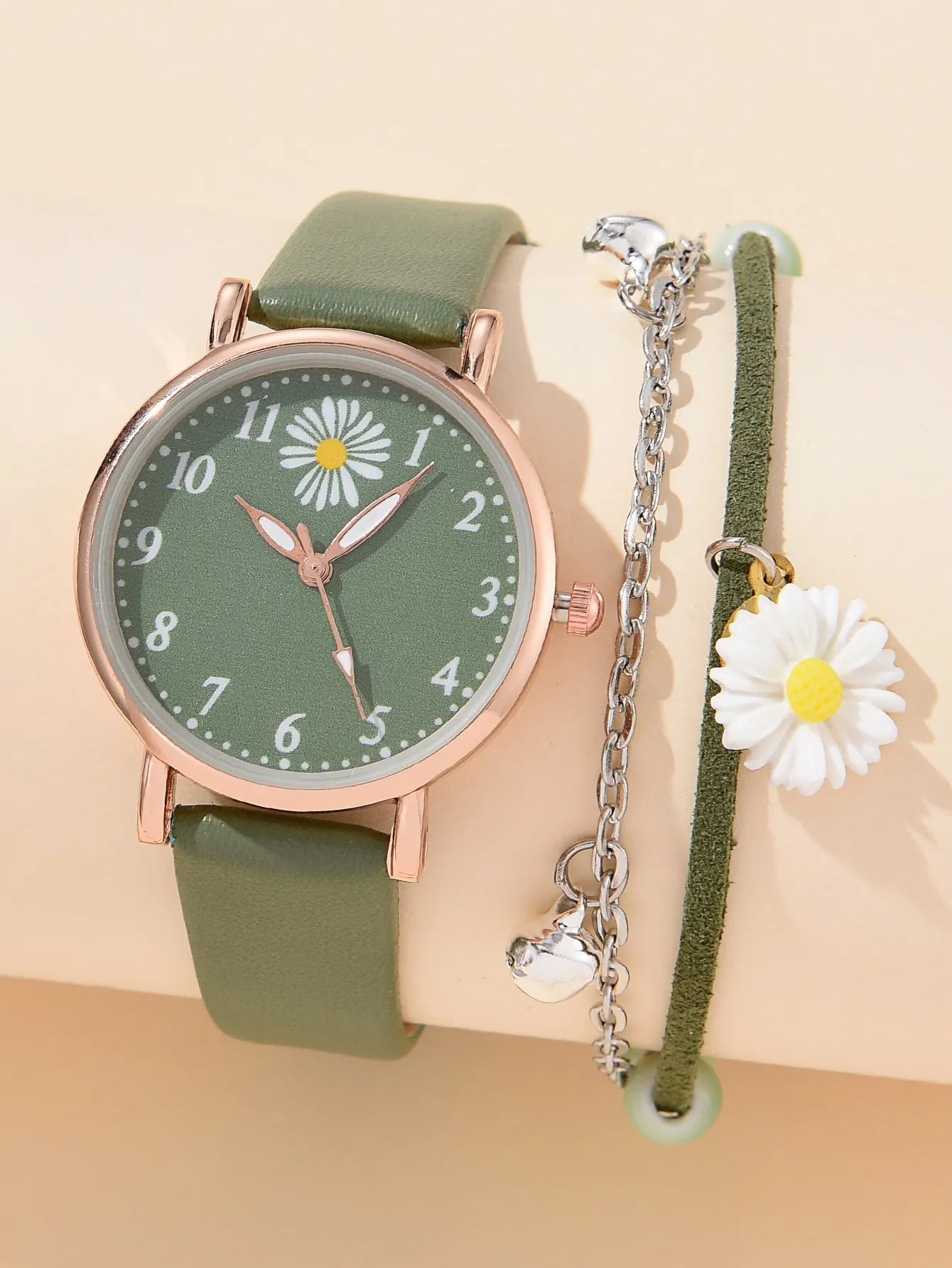 Watch for Women Dress Romantic Bracelet WristWatch Fashion Ladies Leather Quartz Watch Clock Women Montre Femme