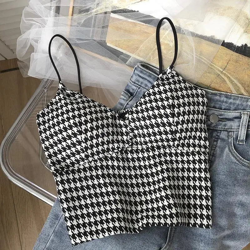 Crop Top Women Sexy Wireless Push Up Padded Tank Top Slim Was Thin Sports Summer Camisole New