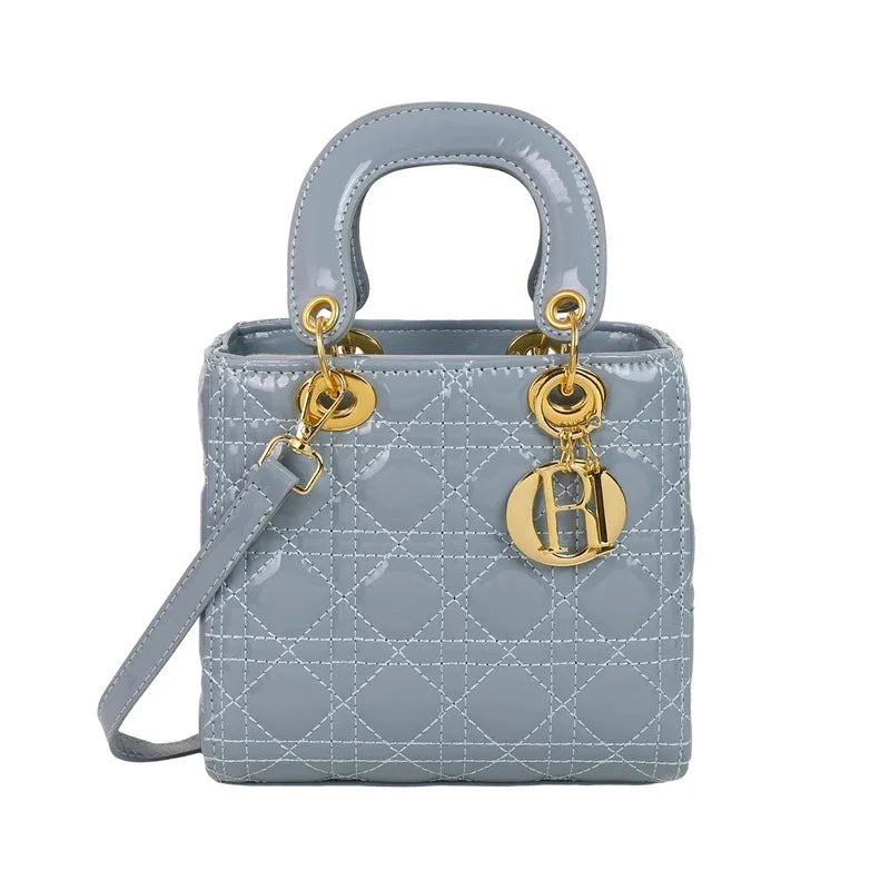 Elegant Women's Leather Crossbody Fashion Handbag Luxury Designer Shoulder Tote Bag Classic For Everyday Look