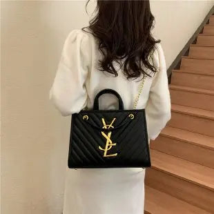 Autumn 2025 Trendy Handbag - Premium Diamond-Quilted Shoulder Bag, Multi-Way Purse for Work & Travel, Women's Fashion Accessory