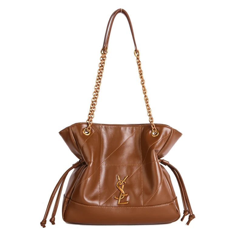 High End Grandeur Craft Women Handbag Vintage Leather Crossbody Bag Luxury Shoulder Tote