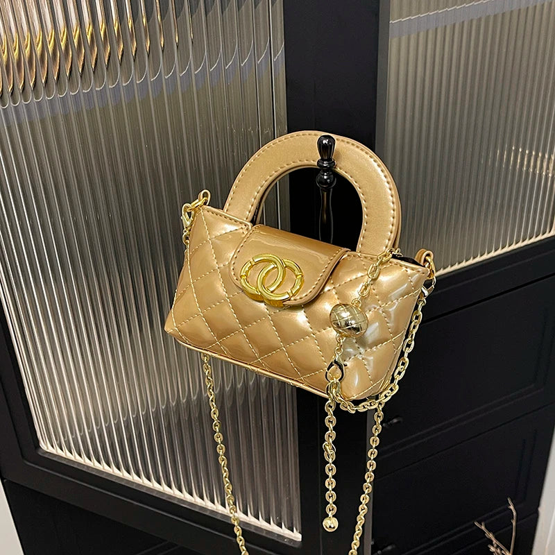 Elegant Women's Leather Shoulder Bag Luxury Designer Tote Crossbody Classic Handbag For Modern Chic Ladies