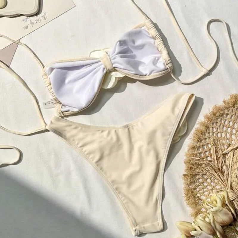 Sexy Bikinis Women's Swimwear Female Swimsuit For Swimming Wear Bathing Suits Brazilian Bikini Set Beachwear Pool Bather
