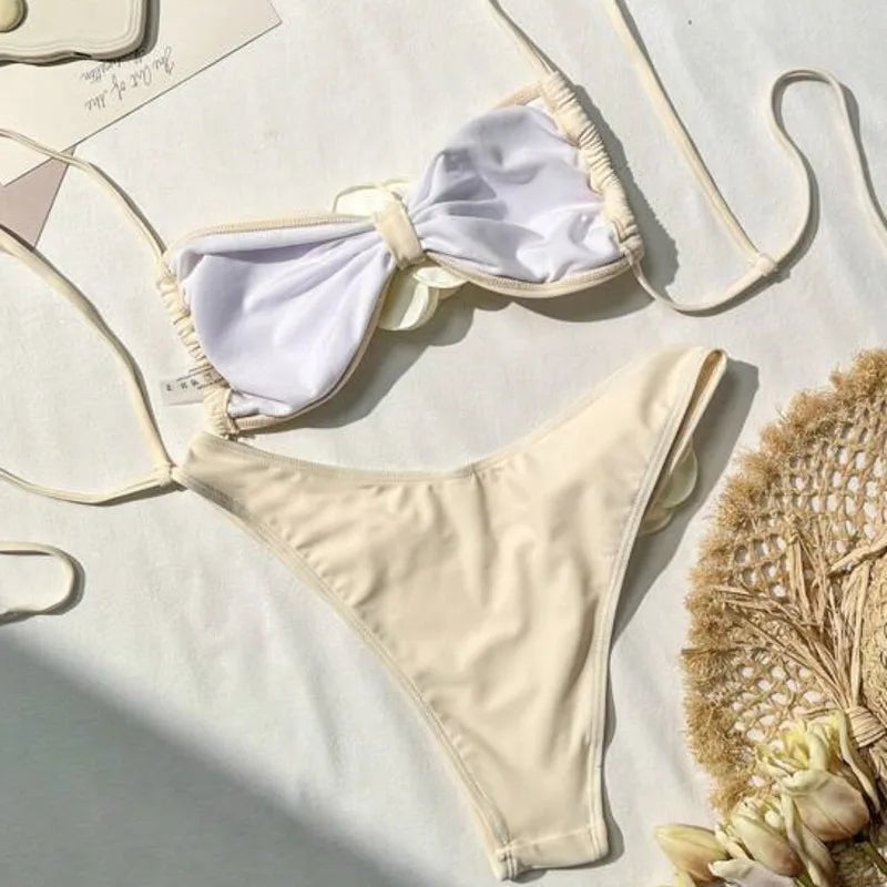 Sexy Bikinis Women's Swimwear Female Swimsuit For Swimming Wear Bathing Suits Brazilian Bikini Set Beachwear Pool Bather