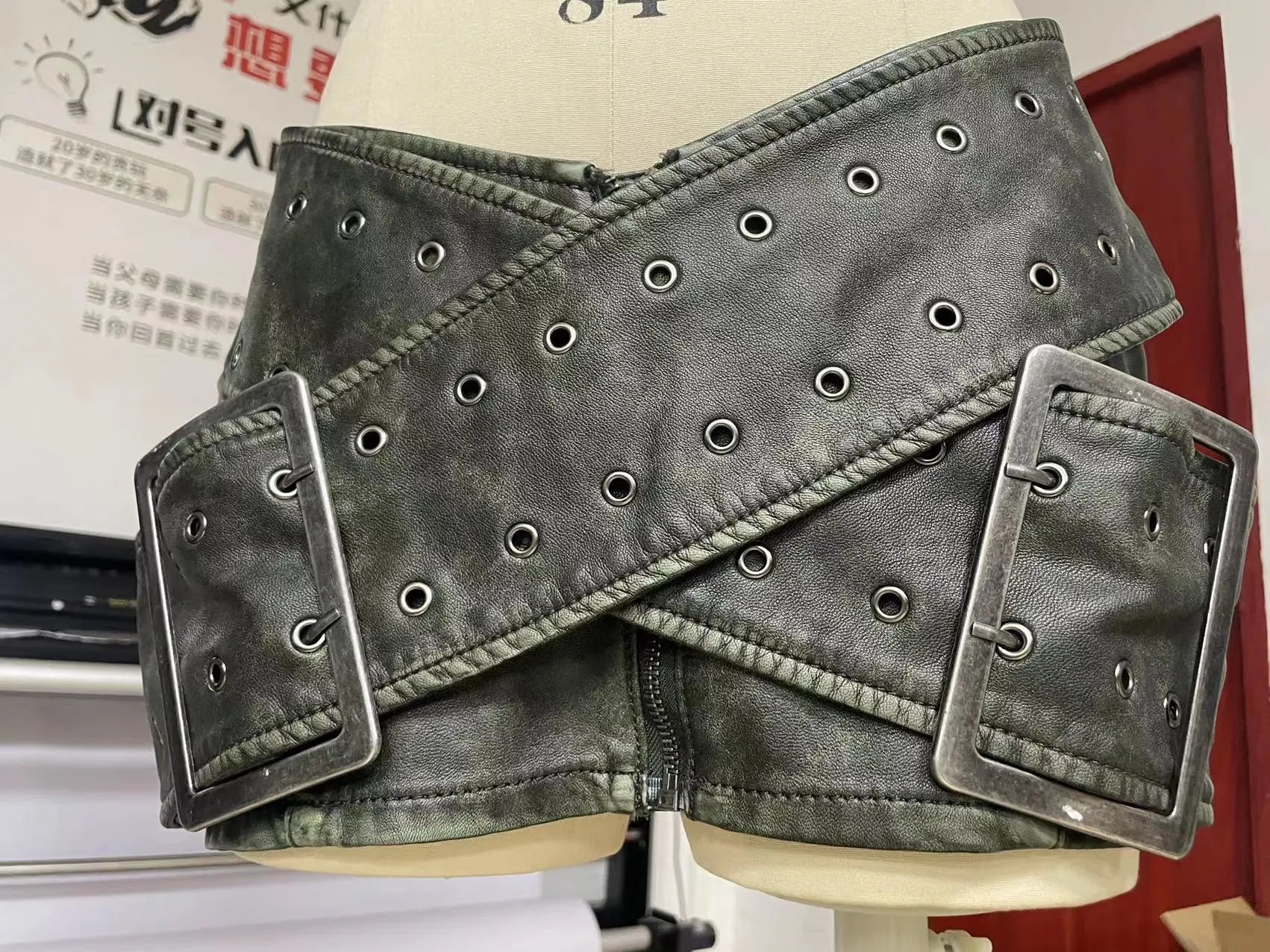 Women Y2K Sexy Mini Leather Skirt Dropped Low Waist PU Hot Skirt black