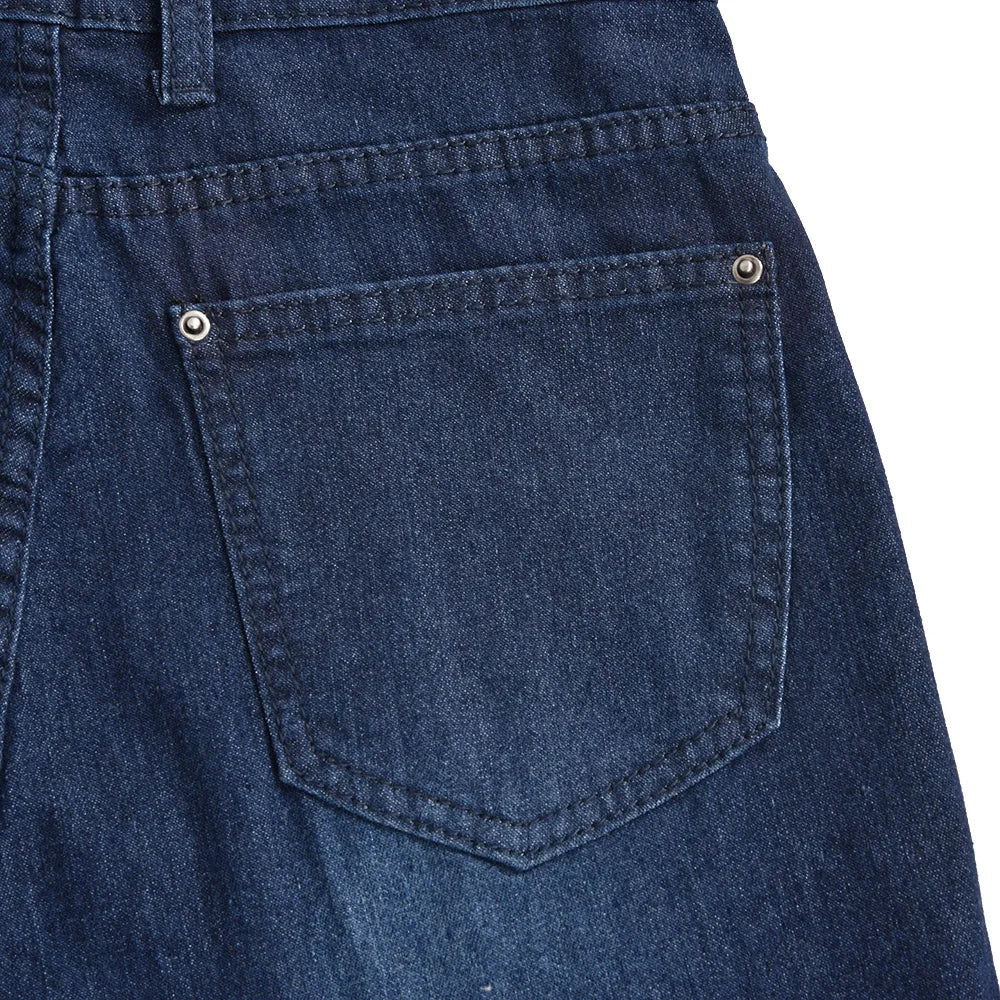 Fashion Jeans Pant For Women Y2k Cargo Casual Denim Lady Skinny Thicken Fleece Students Pants Female Retro Blue Trousers