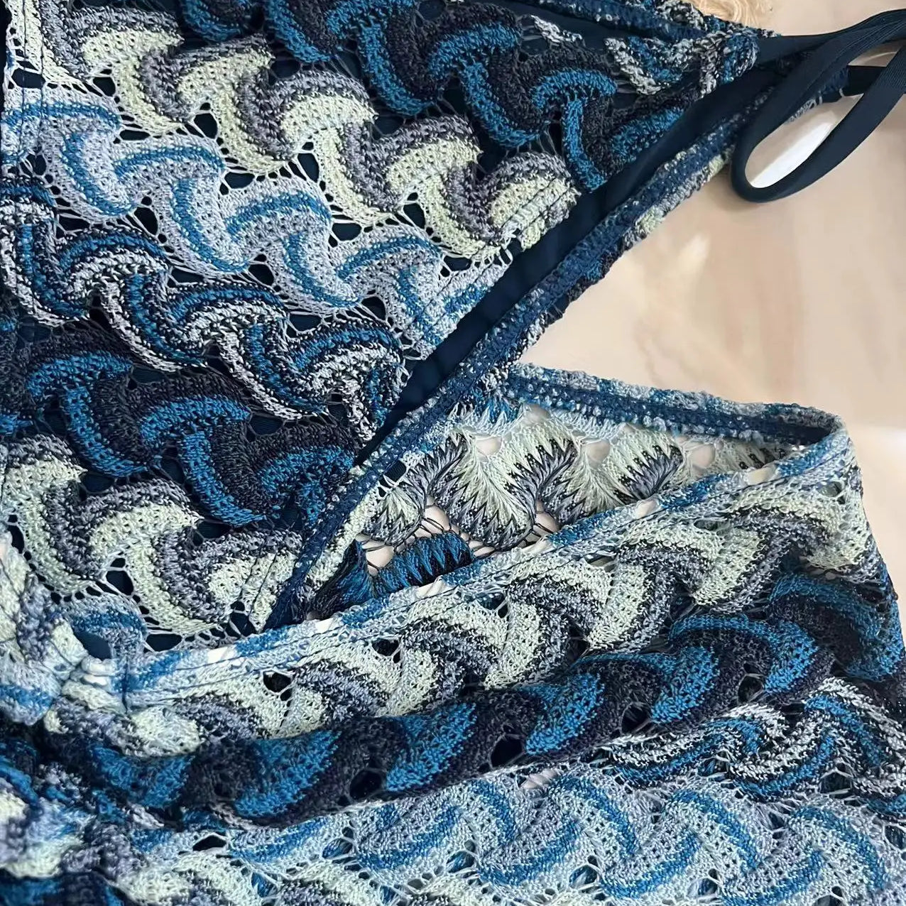 Three Piece Bikini Skirt Swimwear women swimsuit