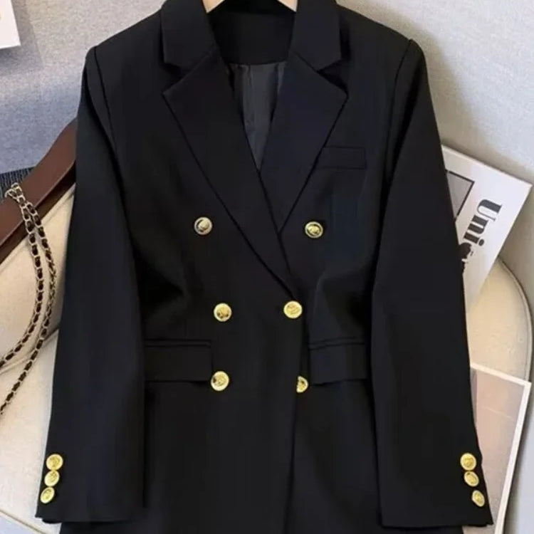 Blazer for Women Spring Autumn New in Slim Korean Fashion Outerwears Loose Women's Jacket Office Lady Women Blazer Coats