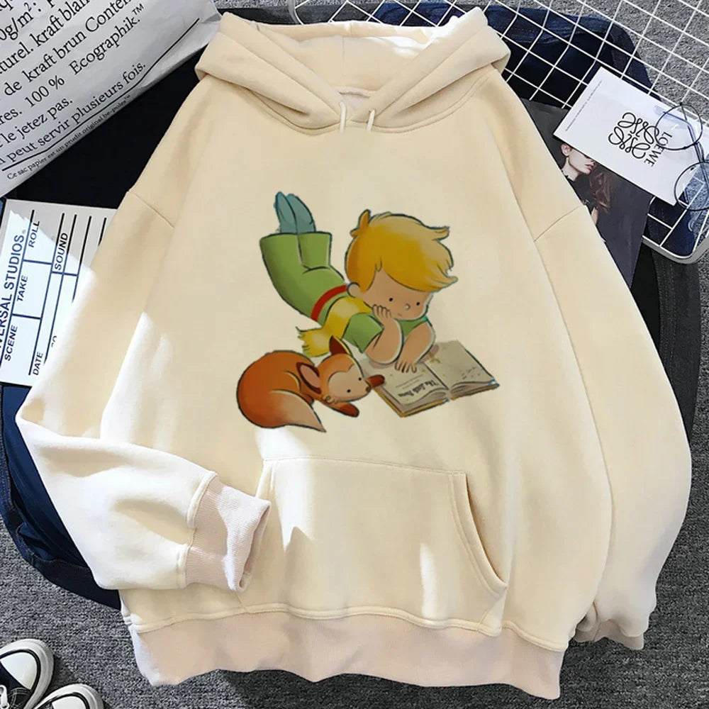 the Little Prince hoodies women streetwear anime sweatshirts Hooded Shirt female japanese sweater 14220