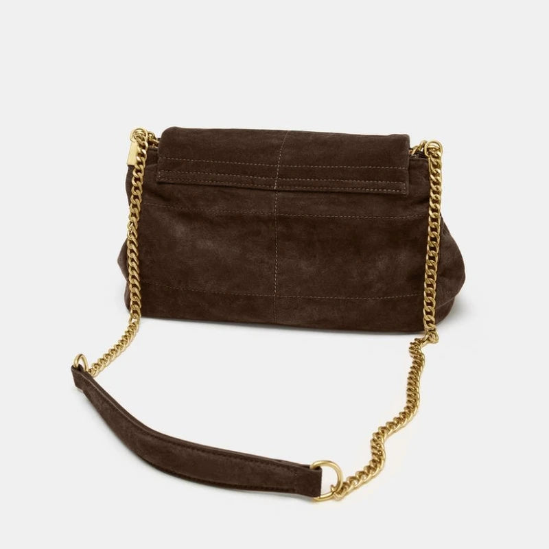 Women's Shoulder Bag with Chains, Vintage Quilted Sling Bag, New Fashion Luxury Design Handbags for Ladies