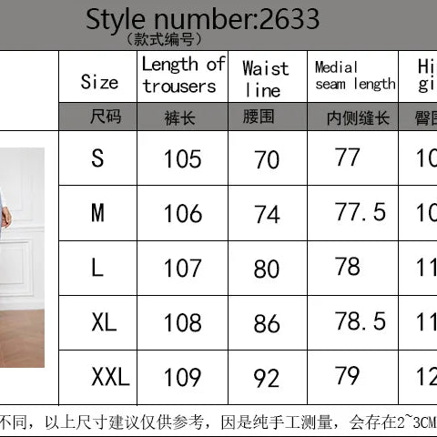 Elastic Washed Denim Fashion Straight Pants Jeans Women's Pants