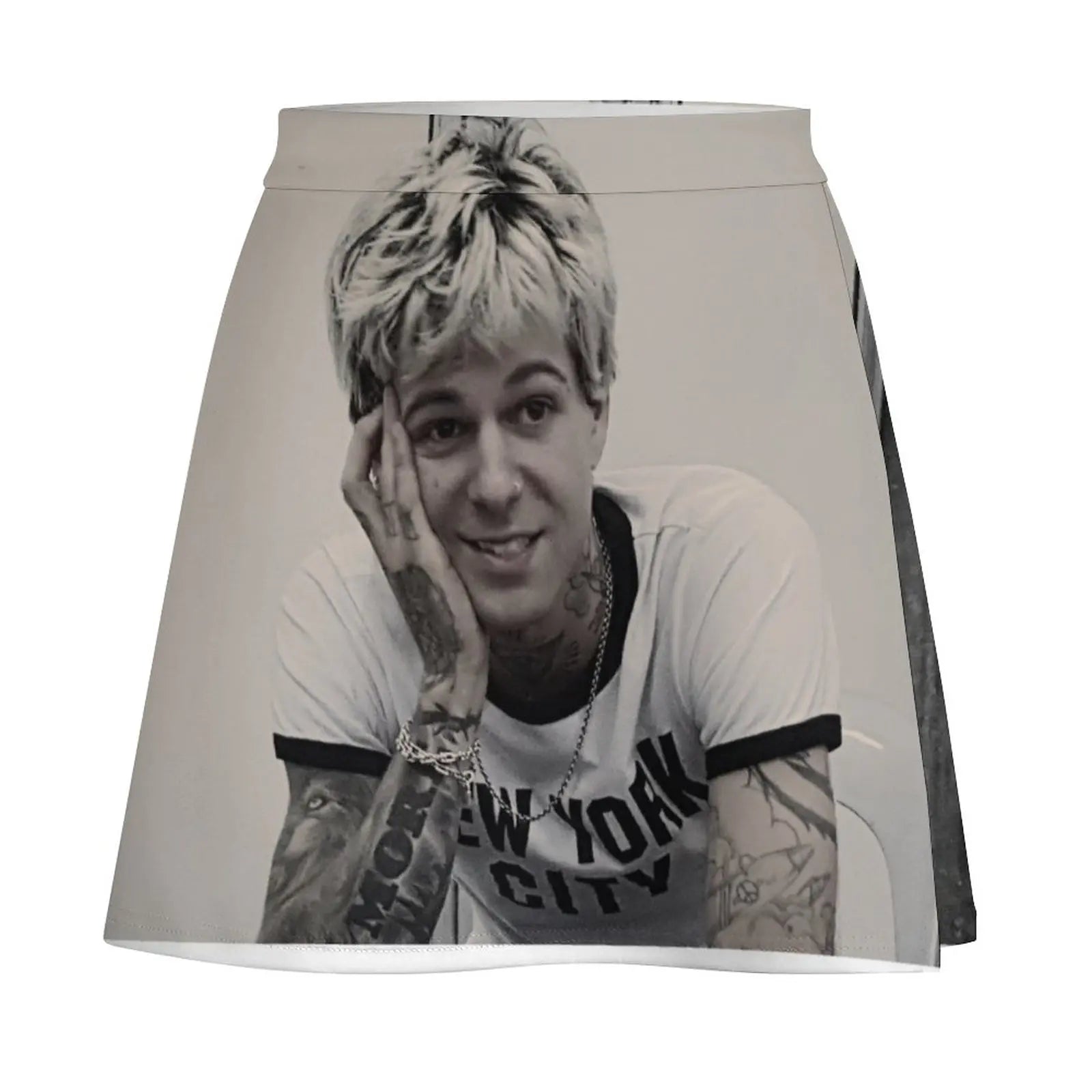 Jesse Rutherford Mini Skirt women's clothing summer novelties women's skirts trend luxury clothes women