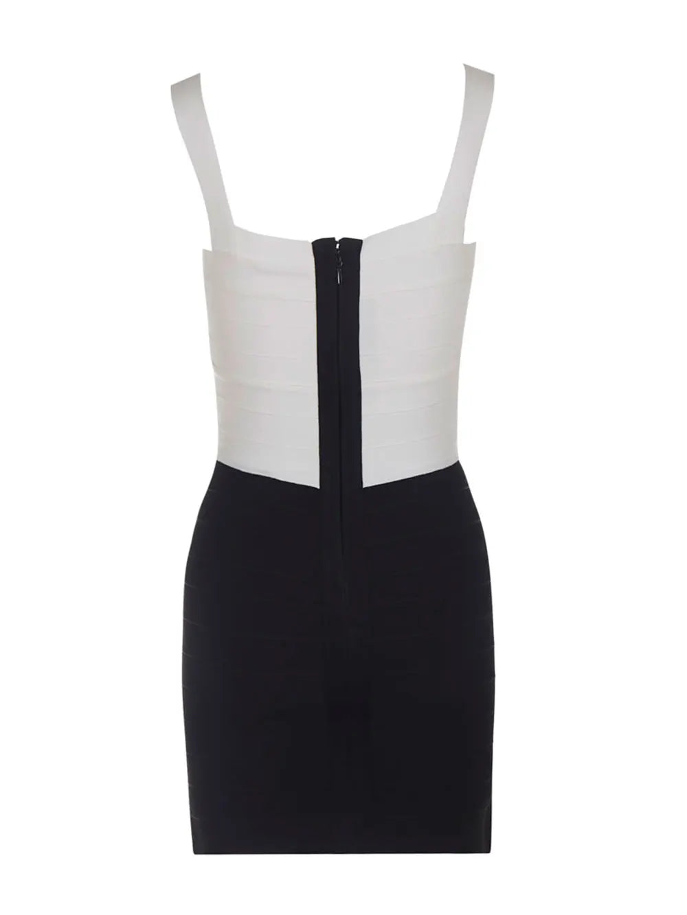 2025 Spring Sexy Women's Color blocked Bandage Dress Camisole Sleeveless Bodycon Mini Dresses Cocktail Evening Party Vestidos