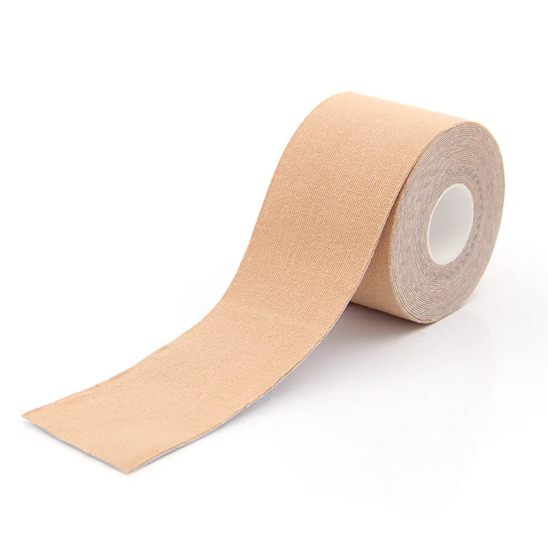 5 Size Kinesiology Tape Medical Athletic Elastoplast Sport Recovery Strapping Gym Waterproof Tennis Muscle Pain Relief Bandage Colour of skin