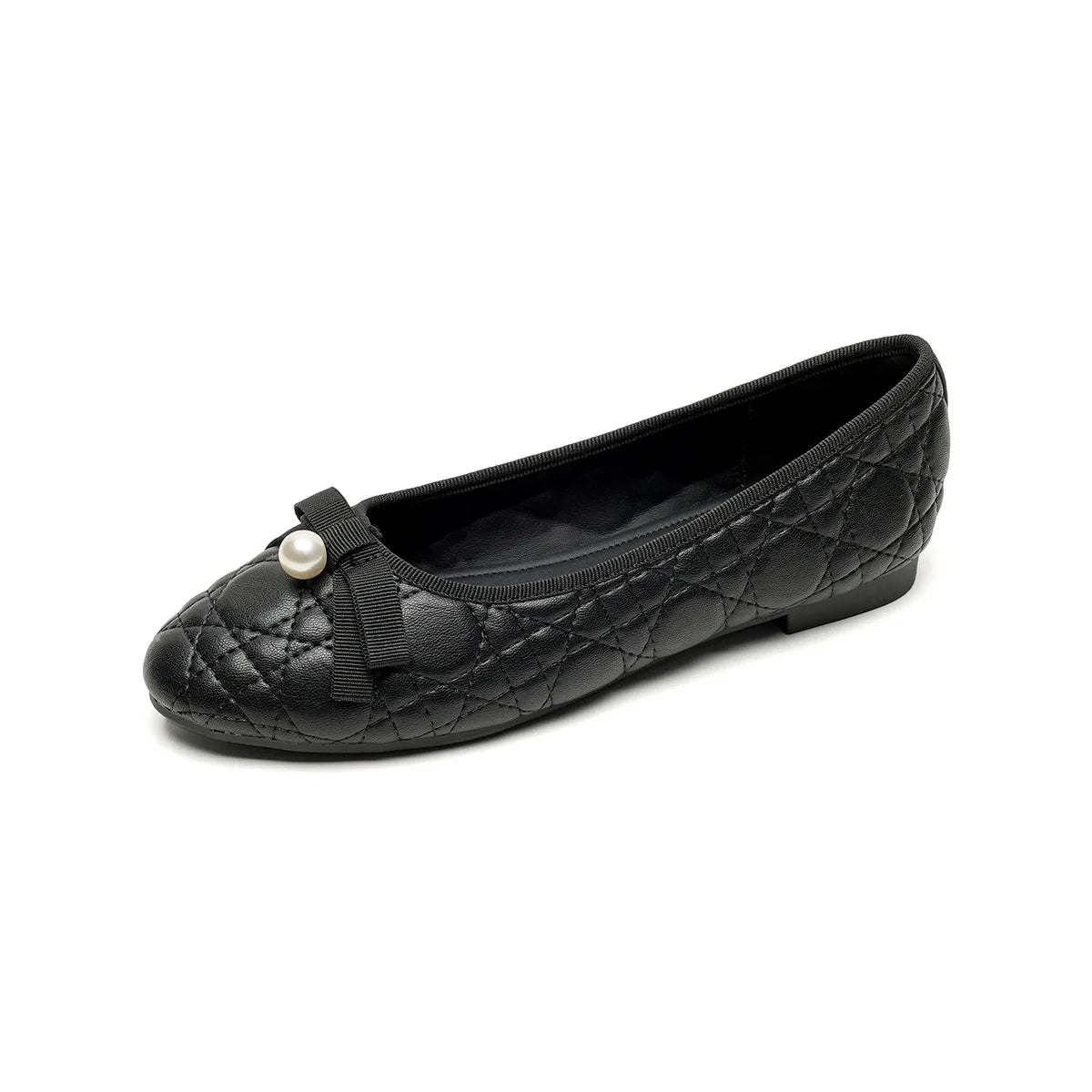 spring women's outdoor shoes Round toe design Black Mary Jane shoes Ladies casual flat shoes Work shoes Boat shoes 41-43
