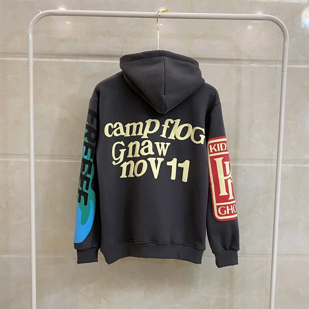 New Autumn Winter Hoodies Women Streetwear Harajuku Retro Hip Hop Pullover Loose Man Sweatshirt Hoodie Clothes Y2K Hoodie Gray