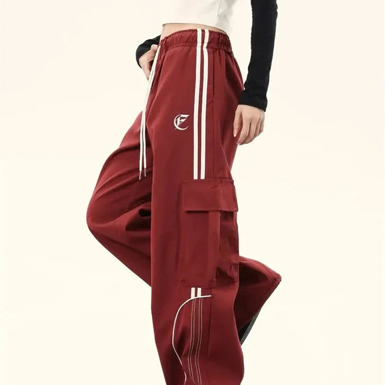 Unisex Workwear Cargo Pants Y2K Harajuku Streetwear Loose Dance Trouser Hip Hop Punk Vintage Pants for Women Spring Autumn New