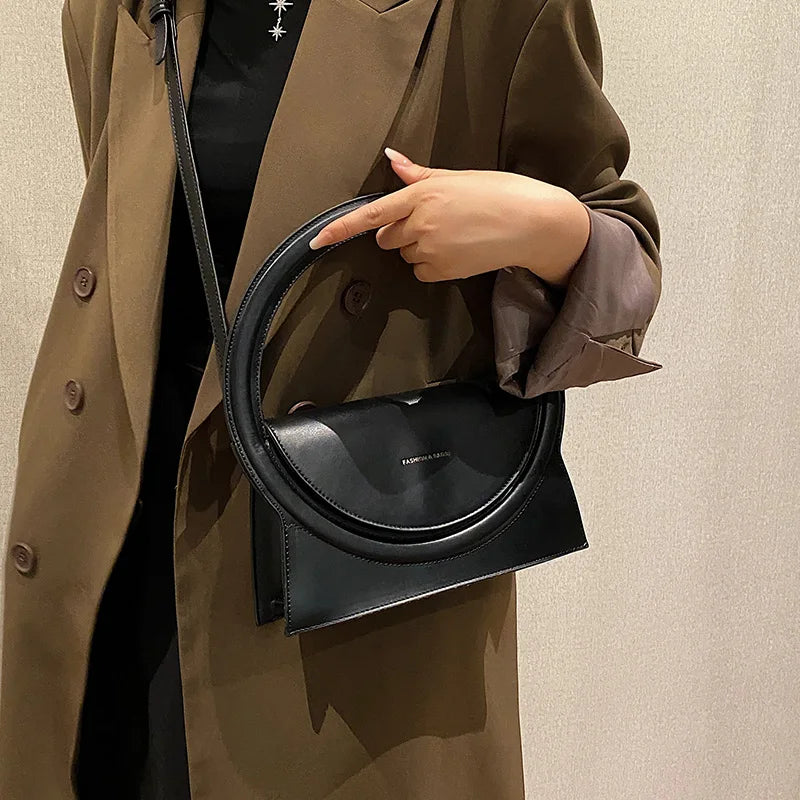 Brand Shoulder Bags for Women Top Brand Handbag Pu Leather Ladies Shoulder Tote Bag Luxury Handbag Purses Female Party Tote Bag