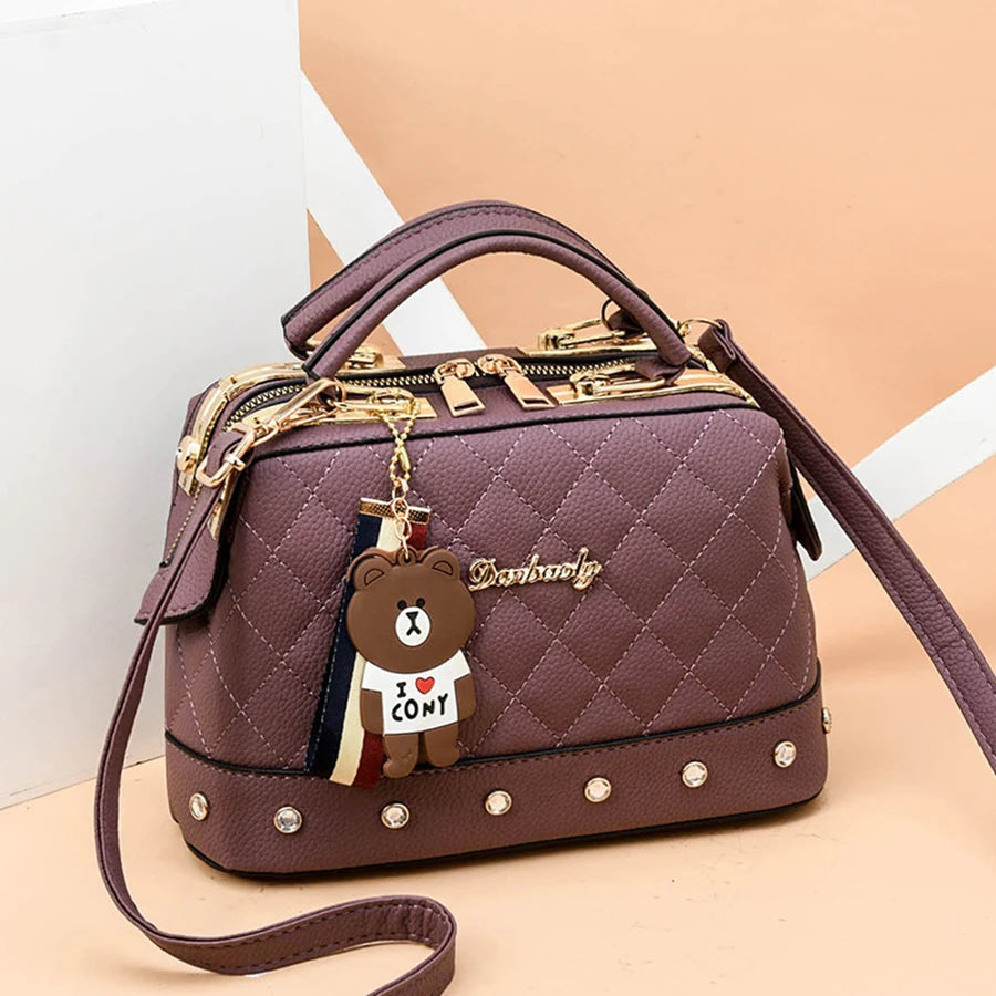 Ladies Handbags Bags Waterproof Shoulder Designer Luxury Crossbody Women Handbags CLK-W577purple