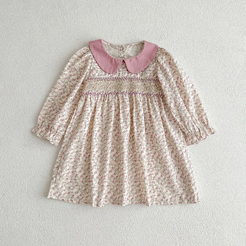 Baby Girls Clothes Autumn Toddler Baby Rompers Princess Dress Red Long Sleeves Girls Dress Christmas Sister Clothing A6070-dress
