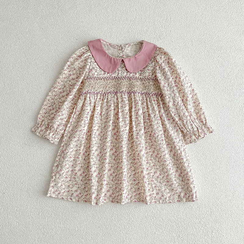 Baby Girls Clothes Autumn Toddler Baby Rompers Princess Dress Red Long Sleeves Girls Dress Christmas Sister Clothing A6070-dress