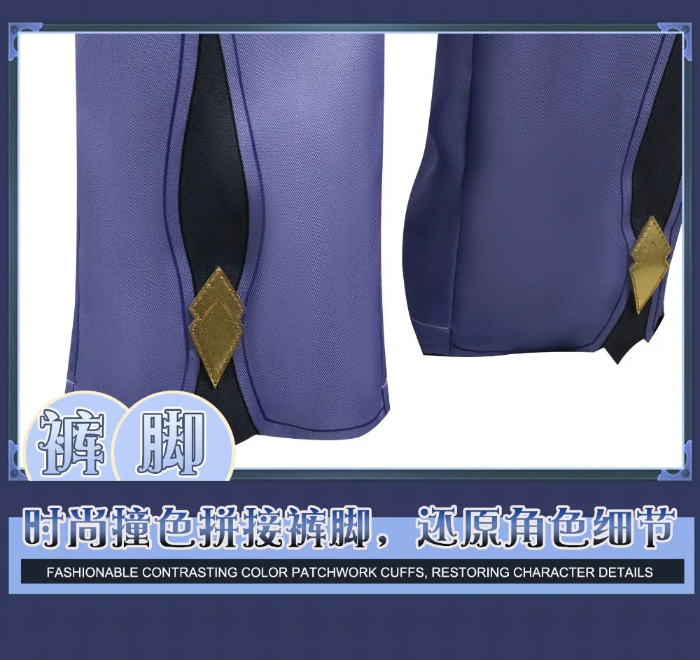 Honkai Star Rail Cosplay Sunday Costume Impact 3 Carnival Uniform Wig Headwear Anime Halloween Costumes for Women Men Hot Sale