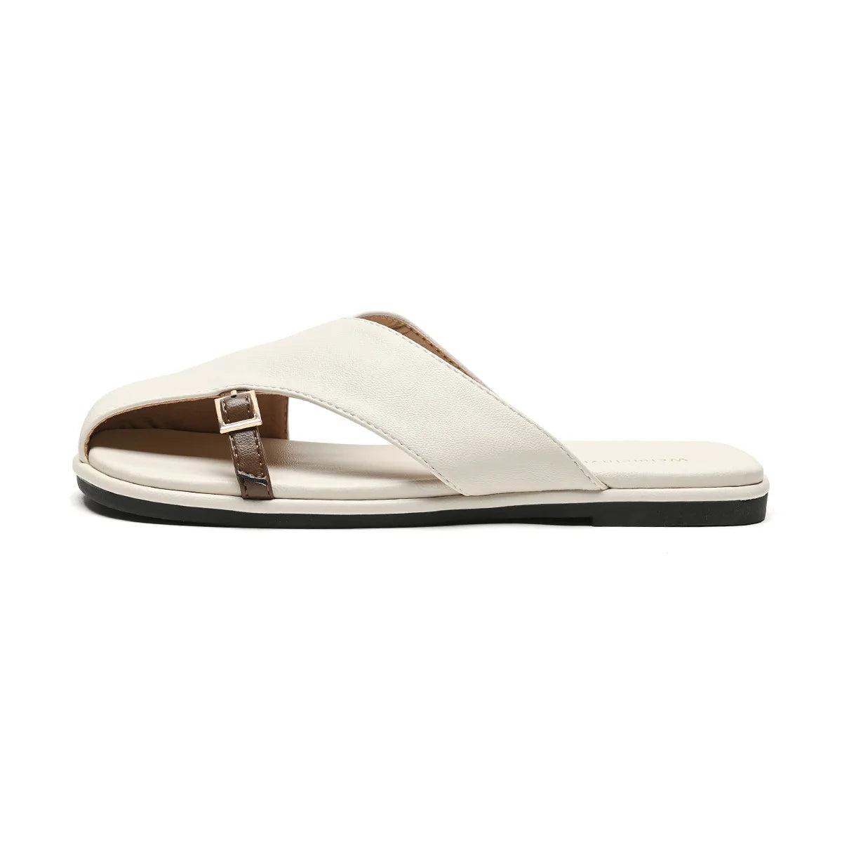 Summer Women's Outdoor Slippers Korean Style Fashion Flat Shoes Women's Casual Mary Jane Mules